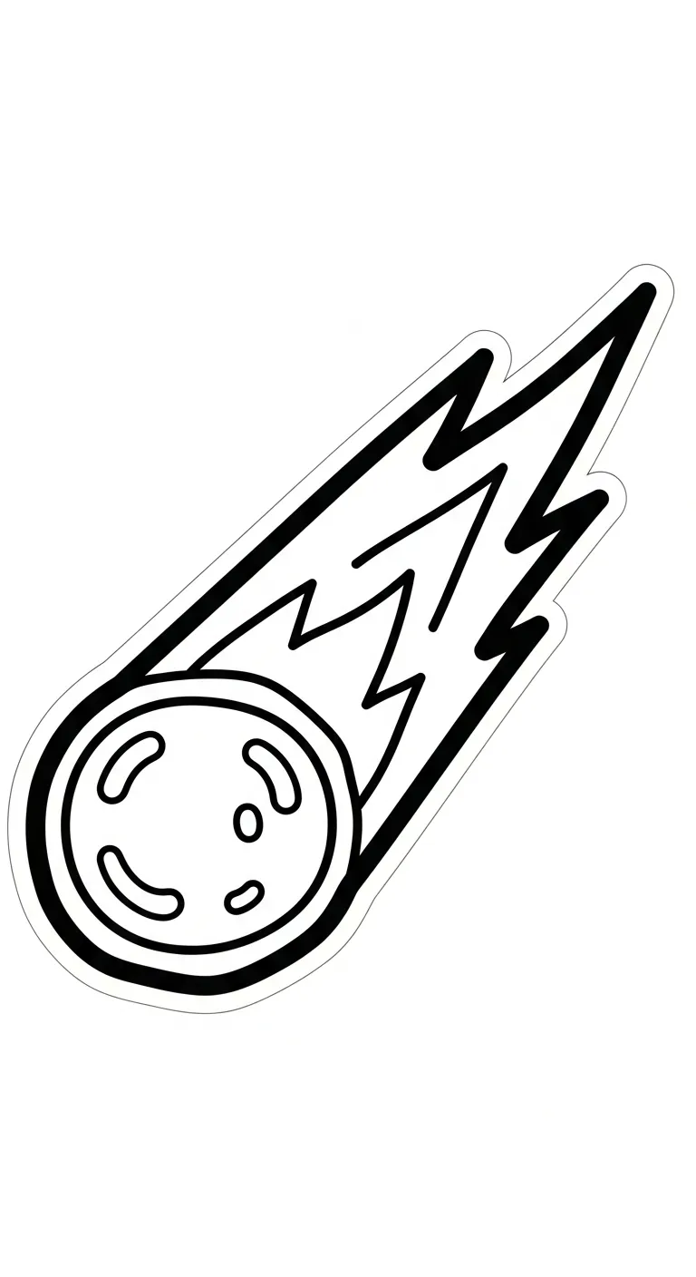 in hình tô màu Sticker cho bé 6 tuổi