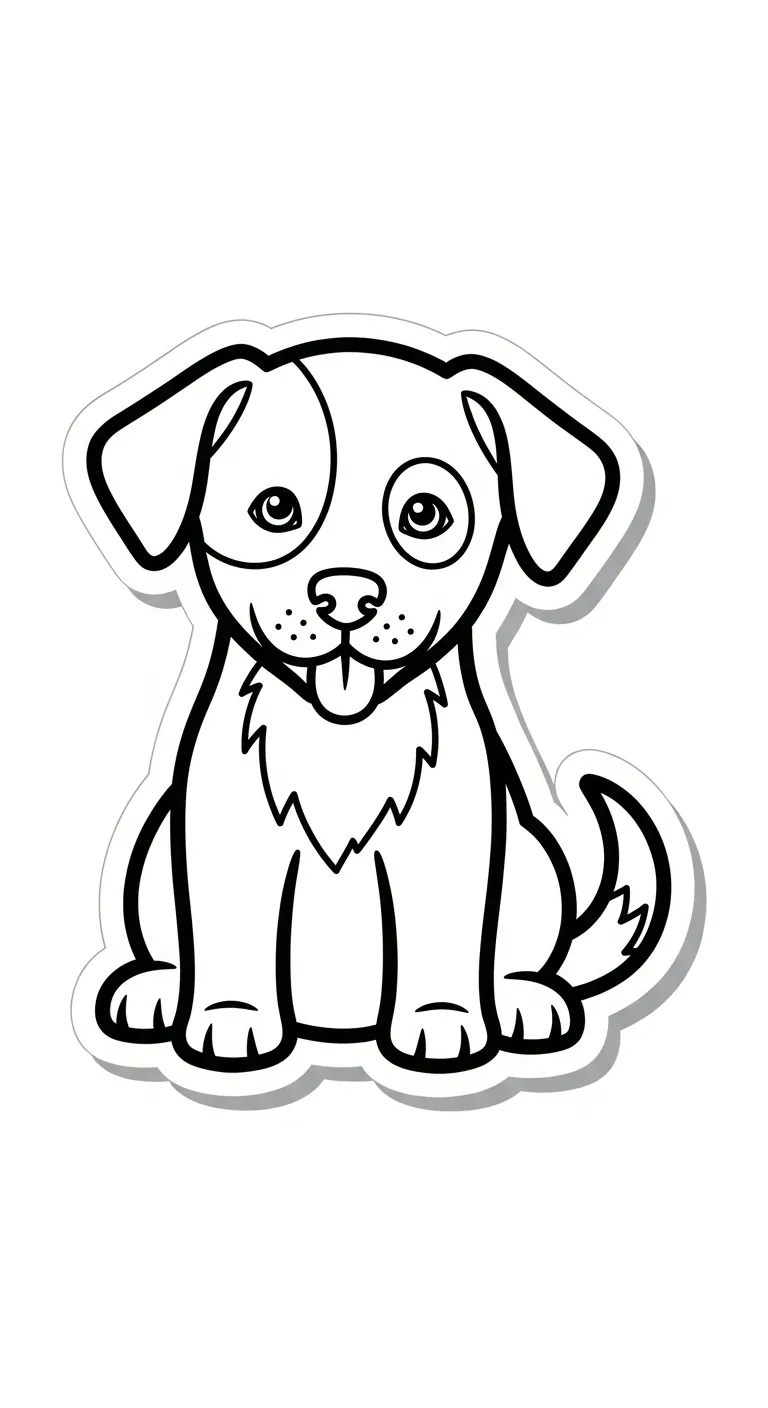 in hình tô màu Sticker khổ A4