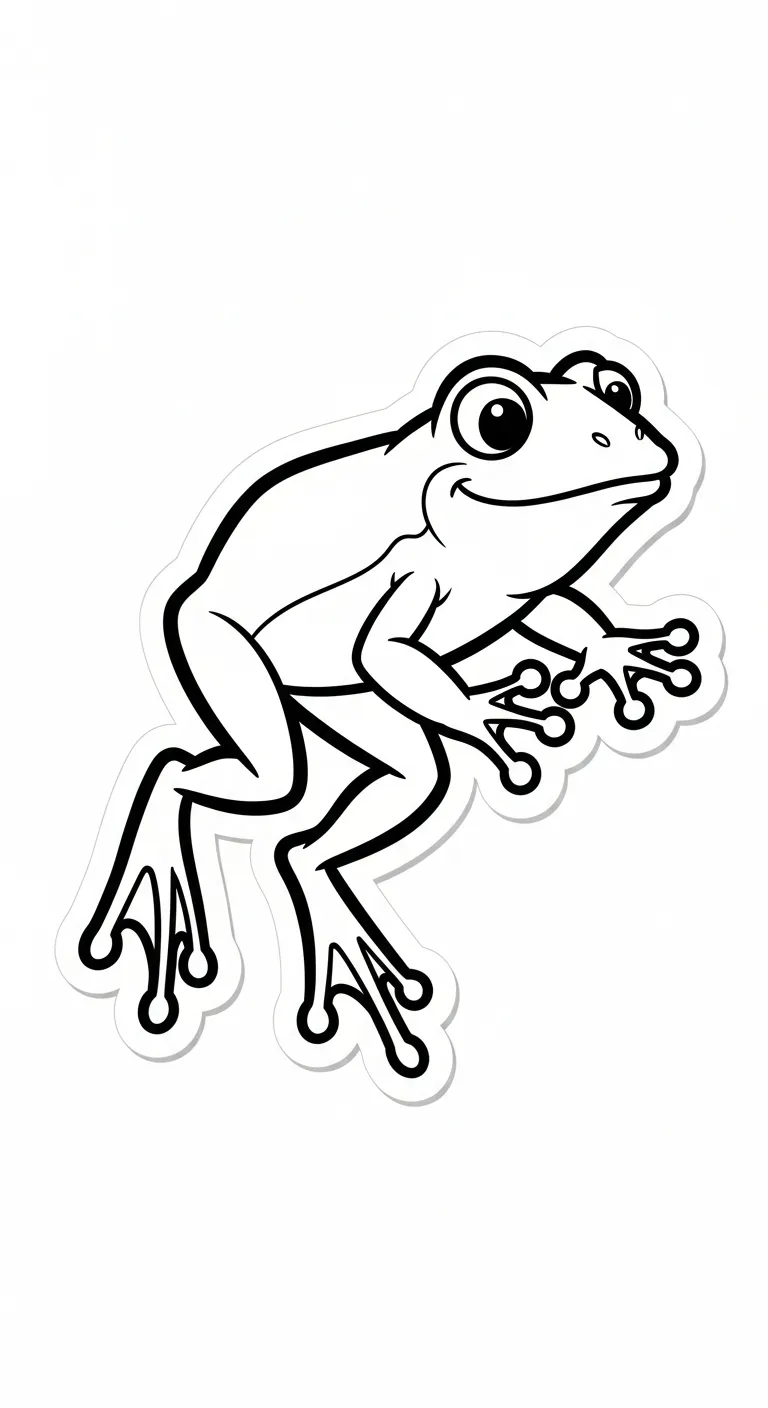 in hình Sticker cho bé tập tô