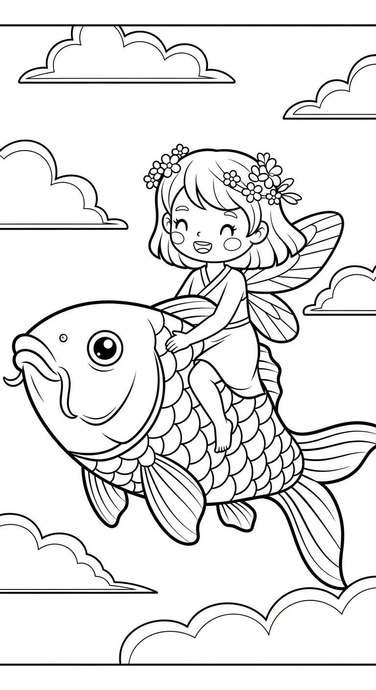 tải tranh tô màu Tiên Nữ cho bé 7 tuổi