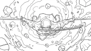 download hình tô màu Zoro miễn phí
