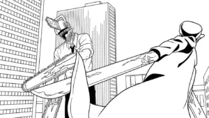 file pdf tranh tô màu Chainsaw Man cho bé