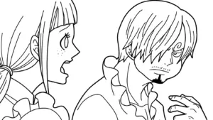 tải hình tô màu Sanji