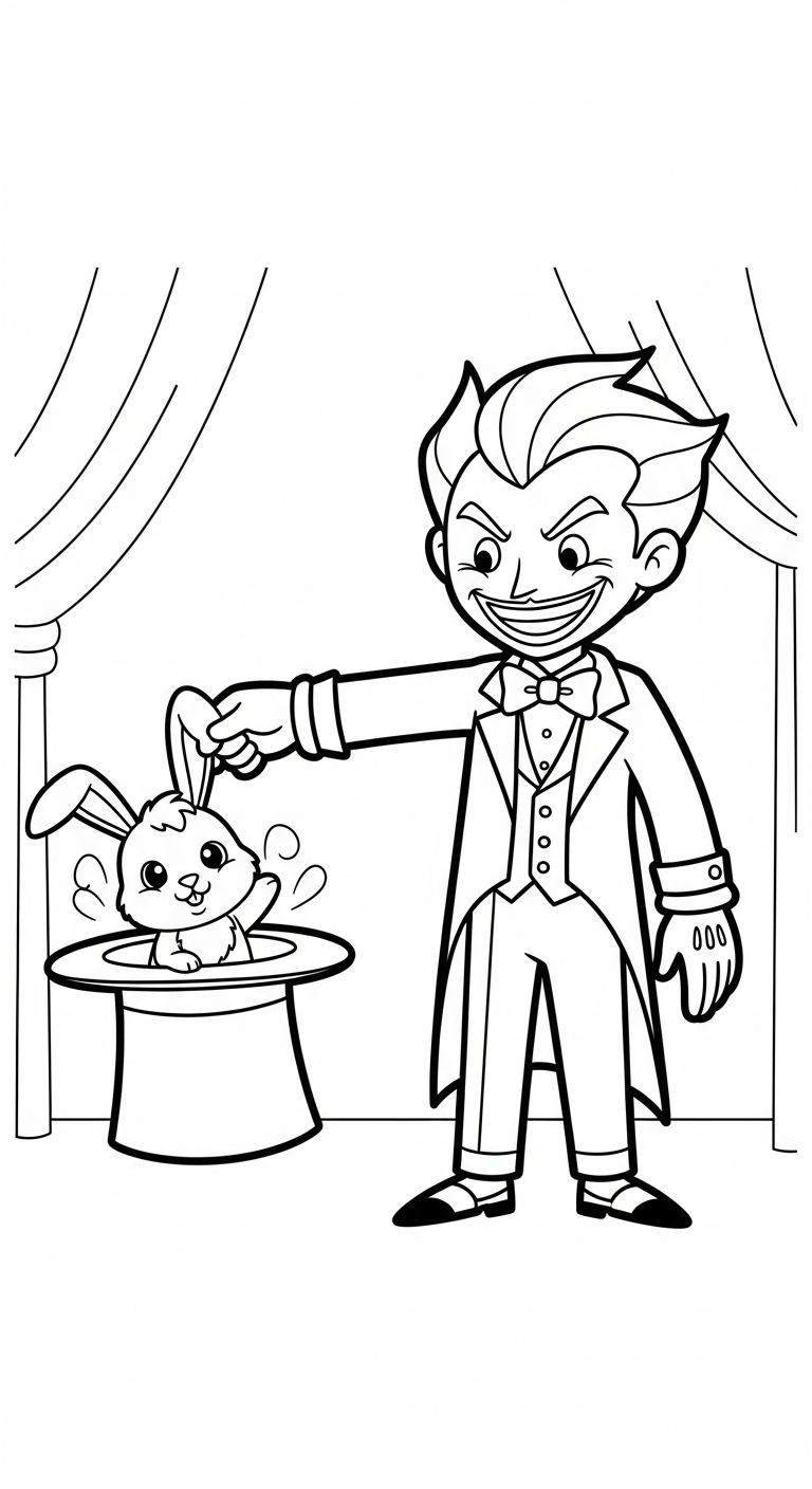 tranh tô màu Joker pdf