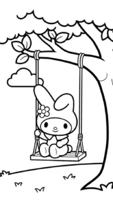 tải tranh tô màu My Melody pdf