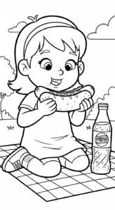 tải tranh tô màu Pepsi cho bé 6 tuổi