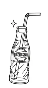 tải tranh tô màu Pepsi