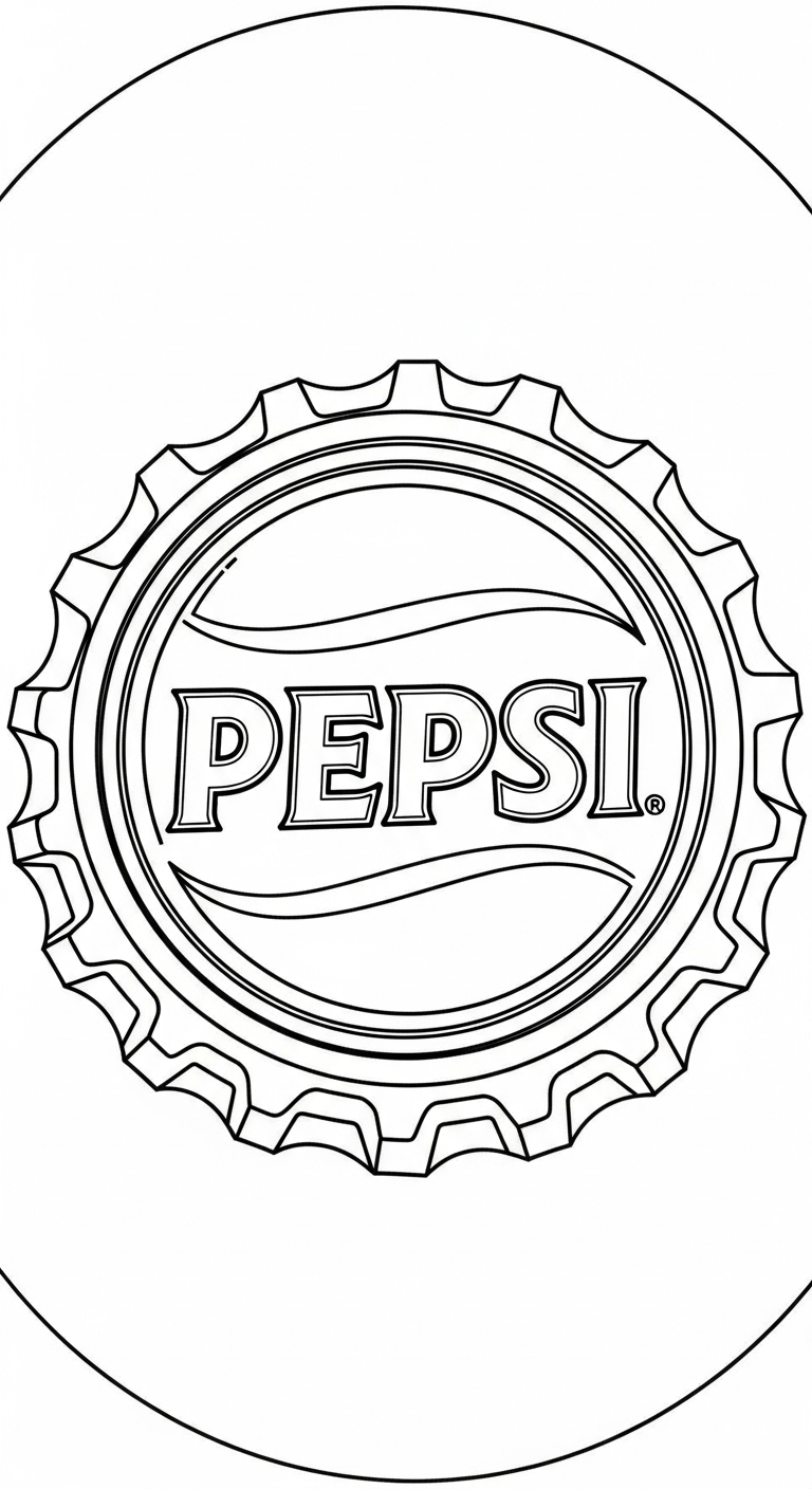 tải tranh tô màu Pepsi pdf