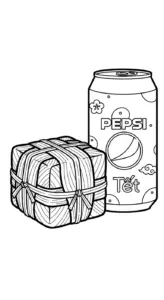 tải hình tô màu Pepsi không mất tiền