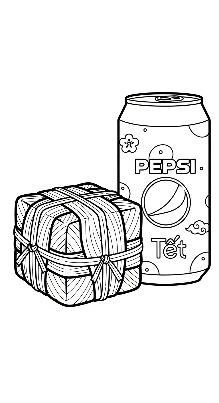 tải hình tô màu Pepsi không mất tiền