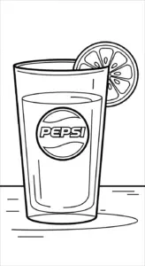 tải hình tô màu Pepsi chất lượng cao