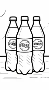 tải tranh tô màu Pepsi cho bé 7 tuổi
