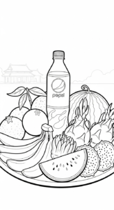 tranh tô màu Pepsi cho bé 6 tuổi miễn phí