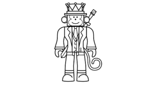 tải hình tô màu Roblox chất lượng cao