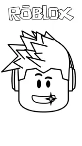 tải hình tô màu Roblox cho bé