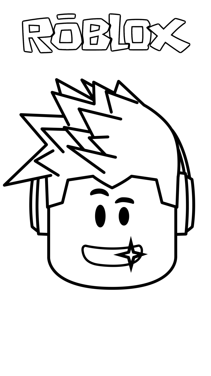 tải hình tô màu Roblox cho bé
