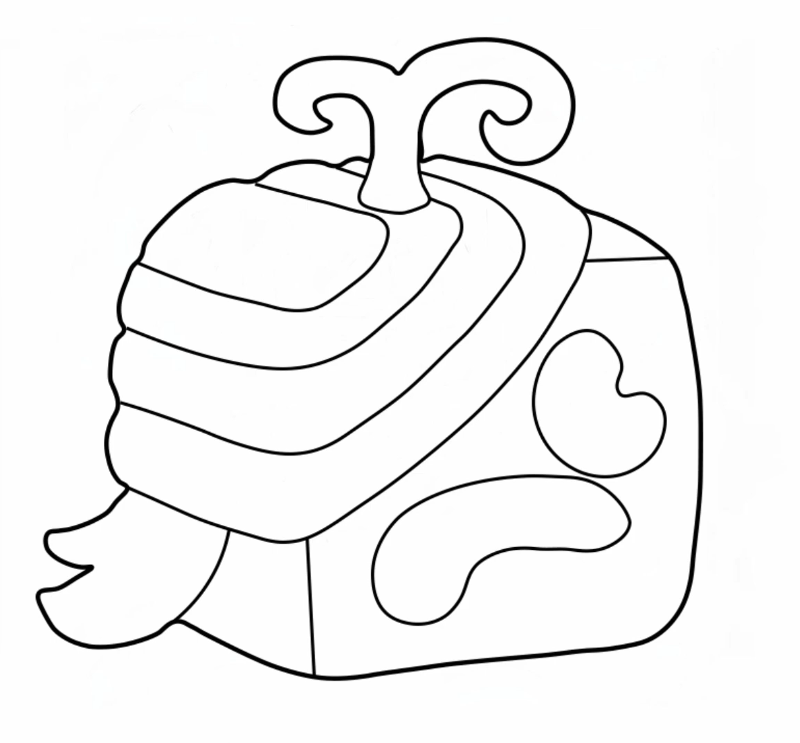 hình tô màu blox fruits cho bé 8 tuổi miễn phí 2