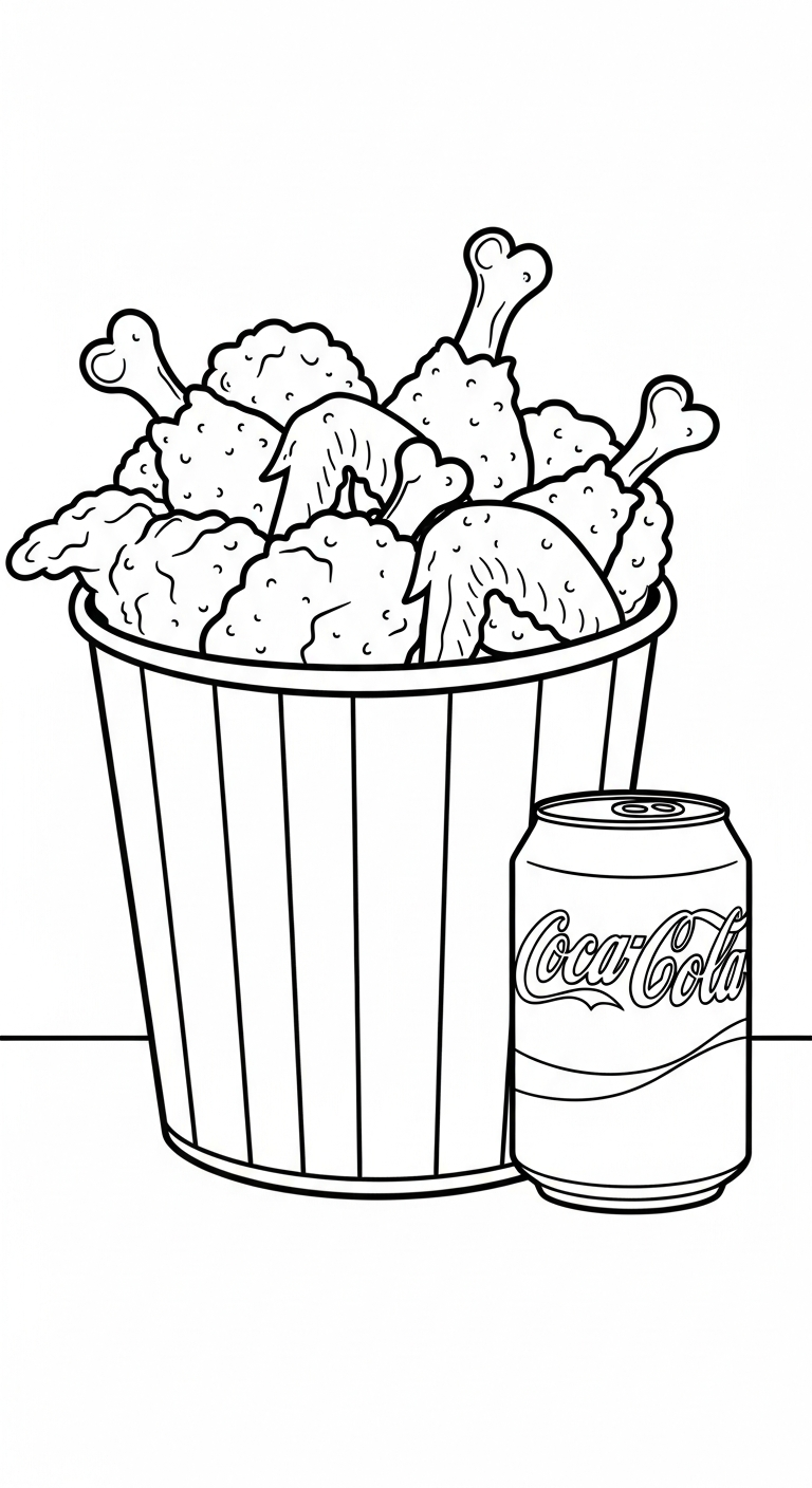 tải hình tô màu coca cola cho bé 6 tuổi