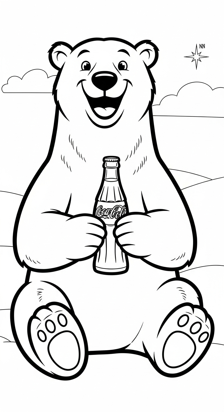 tải hình tô màu coca cola cho bé 5 tuổi 2