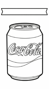 tranh tô màu coca cola cho bé 7 tuổi miễn phí