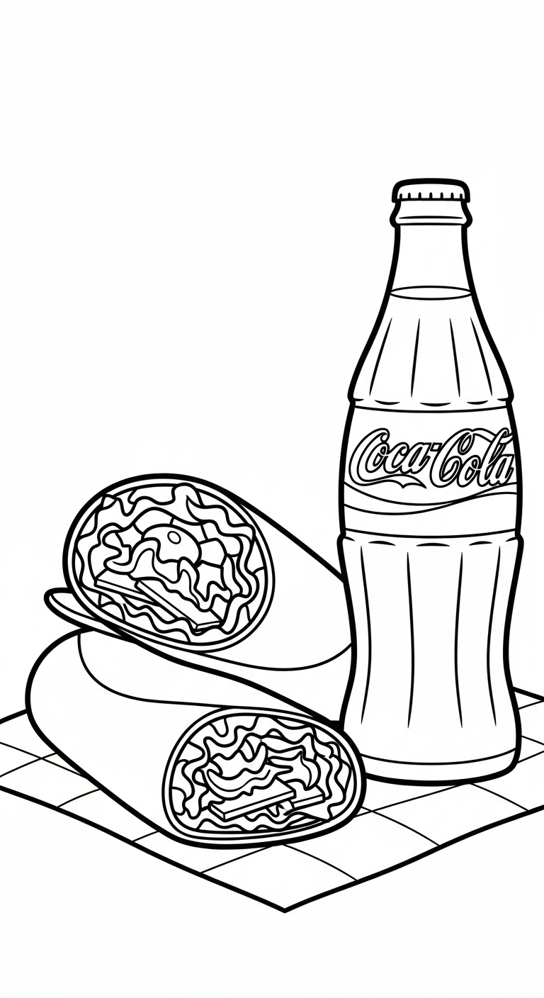 hình tô màu coca cola cho bé tải về 1