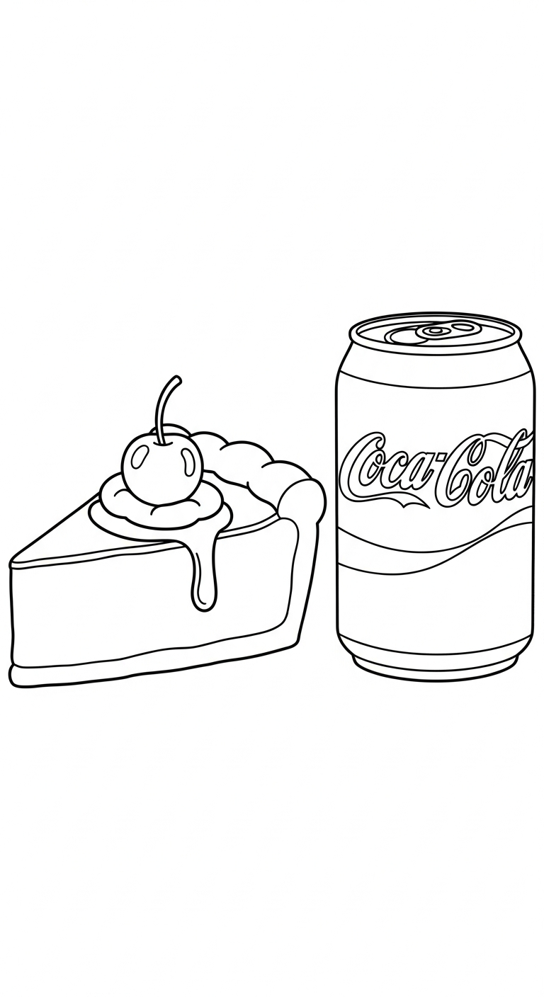 tranh tô màu coca cola cho bé 8 tuổi miễn phí