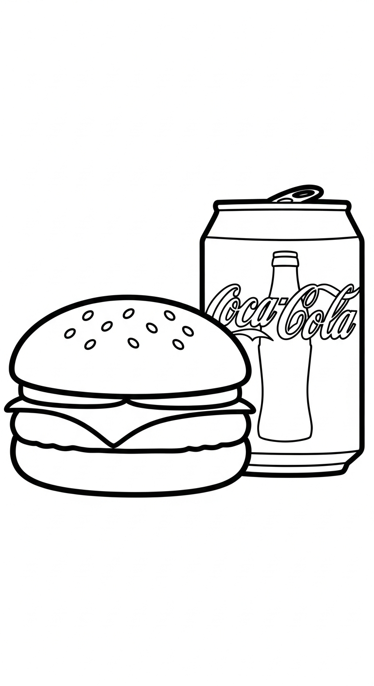 hình tô màu coca cola cho bé 8 tuổi 1