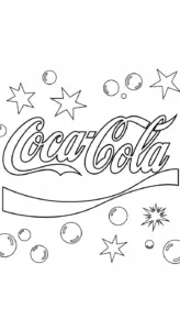 tranh tô màu coca cola pdf