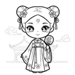 Công chúa cổ trang chibi thumbnail
