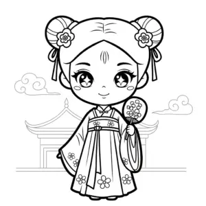 Công chúa cổ trang chibi thumbnail