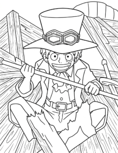 tải tranh tô màu one piece không mất tiền