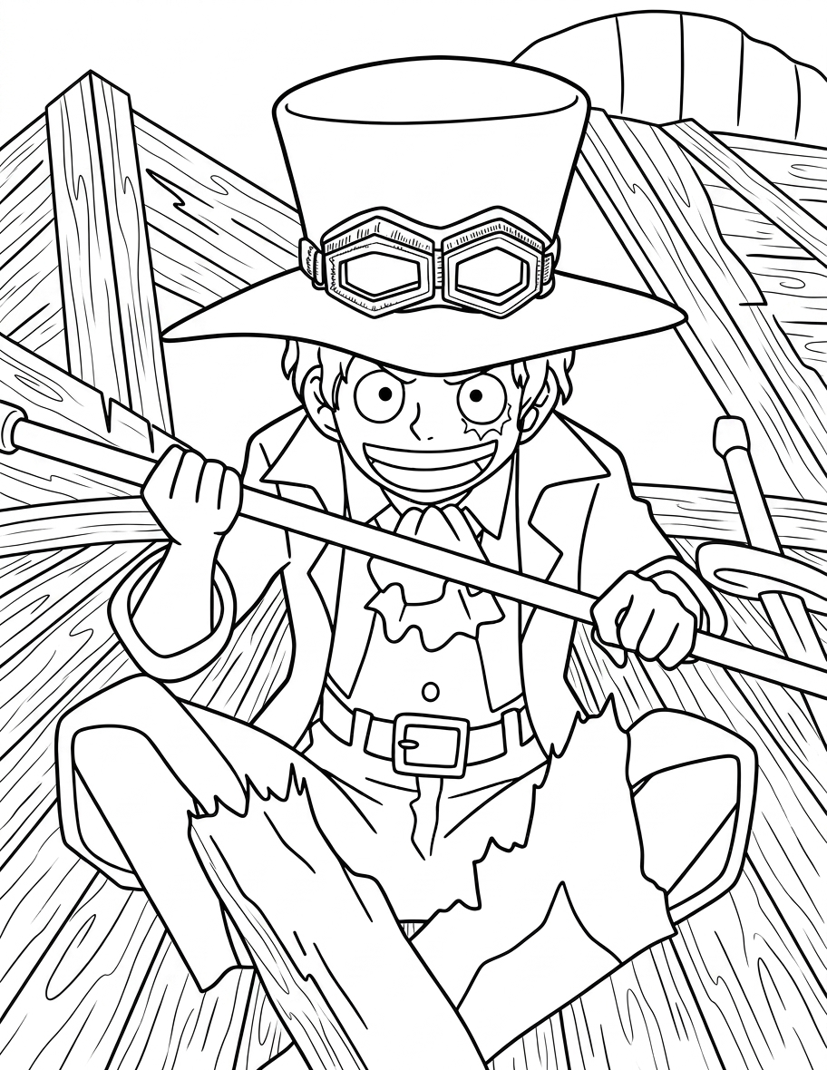 tải tranh tô màu one piece không mất tiền