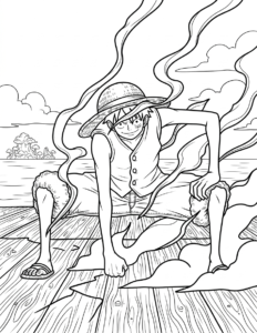 tải hình tô màu one piece cho bé 8 tuổi