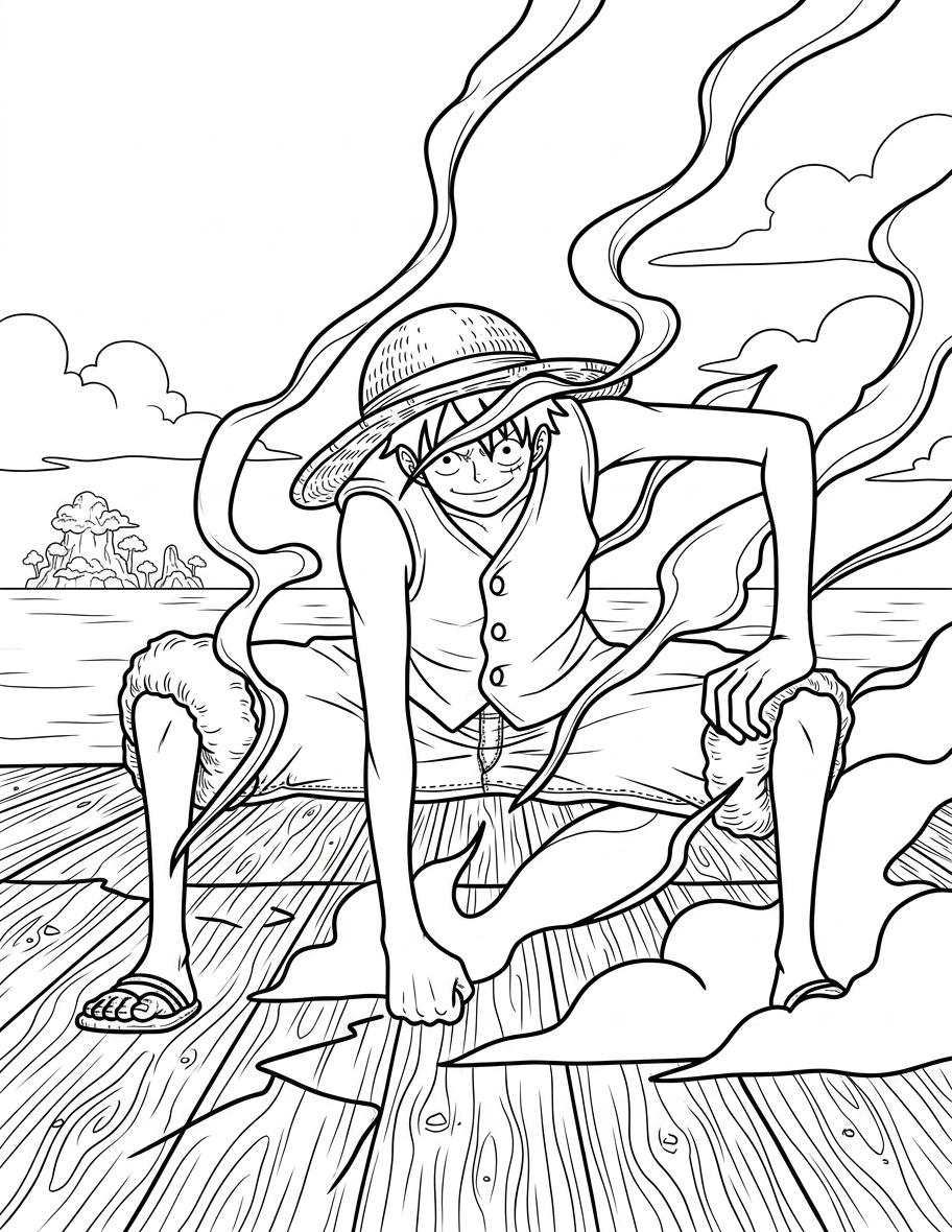 tải hình tô màu one piece cho bé 8 tuổi