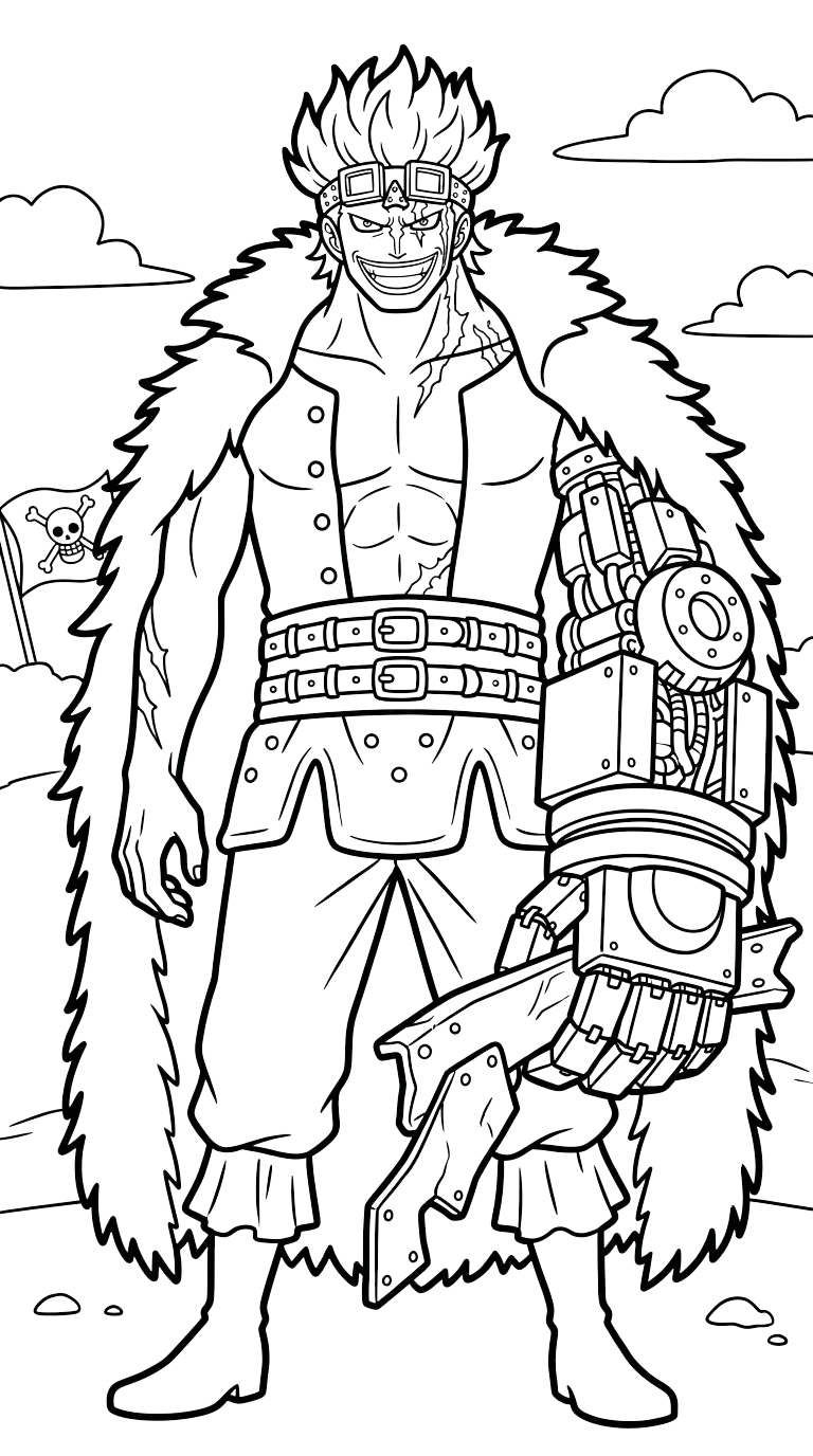 tải tranh tô màu one piece pdf