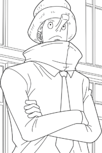 file pdf hình tô màu one piece cho bé
