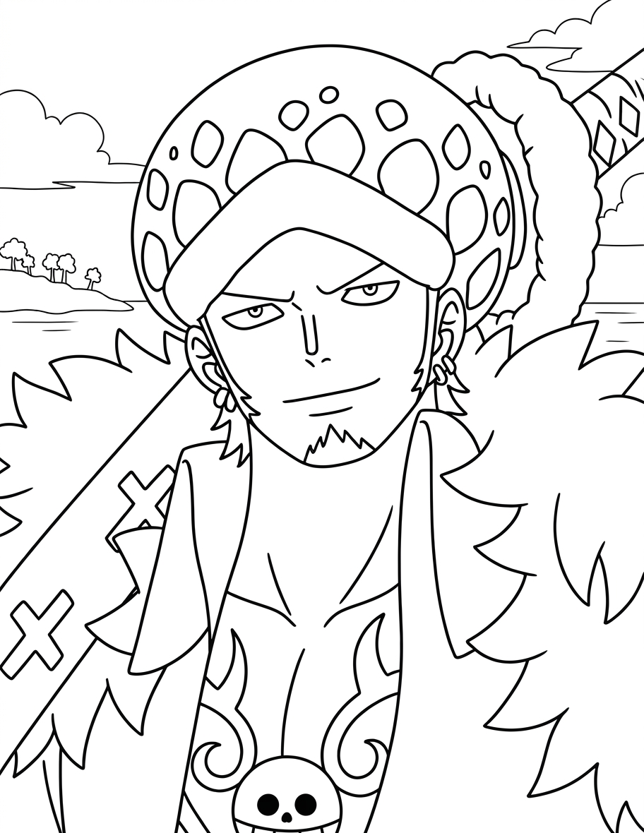 tải hình tô màu one piece cho bé 7 tuổi 1