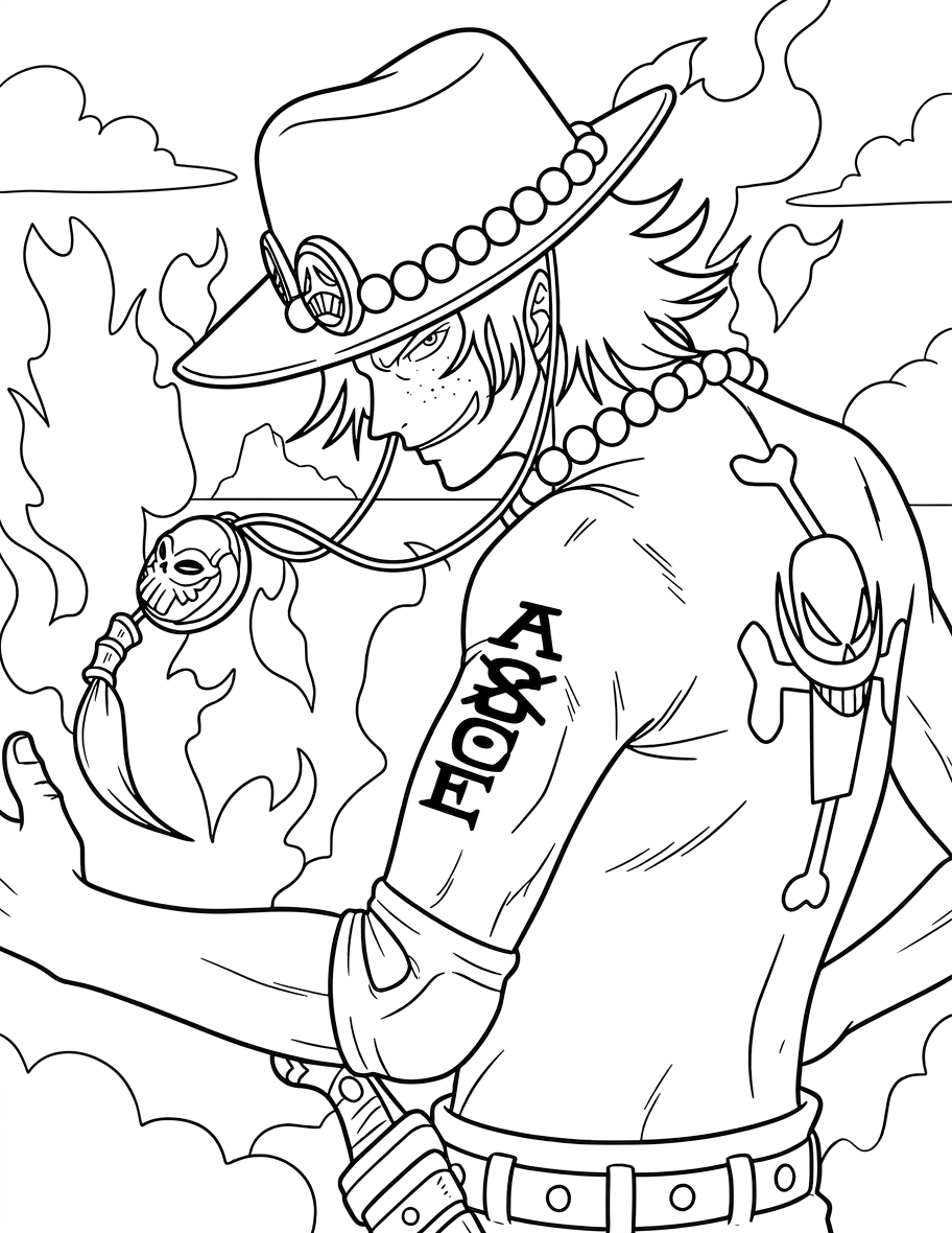 tải hình tô màu one piece không mất tiền
