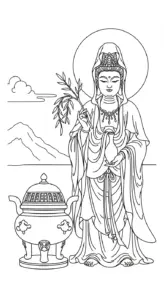 tải hình tô màu quan âm bồ tát pdf