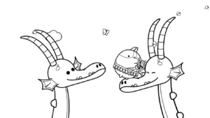tải hình tô màu Molang cho bé
