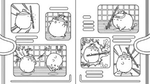 hình tô màu Molang cho bé 6 tuổi