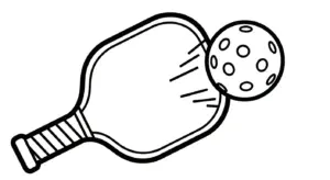 tải hình tô màu Pickleball pdf