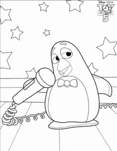 tranh tô màu Toy Story miễn phí