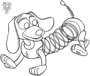 tải hình tô màu Toy Story pdf