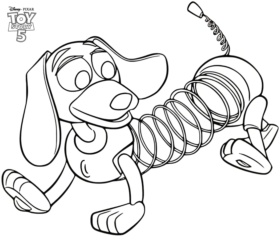 tải hình tô màu Toy Story pdf