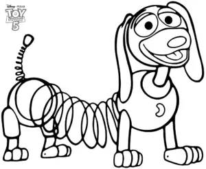tải tranh tô màu Toy Story cho bé 8 tuổi