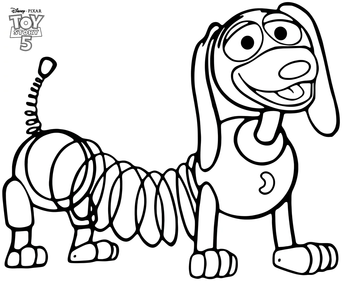 tải tranh tô màu Toy Story cho bé 8 tuổi