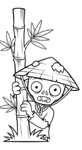 tải hình tô màu Zombie pdf
