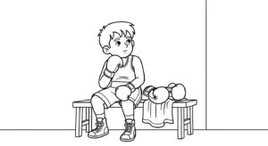 tải hình tô màu tranh tô màu Boxing pdf