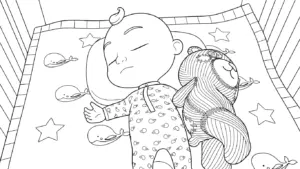 tranh tô màu Cocomelon cho bé tải miễn phí